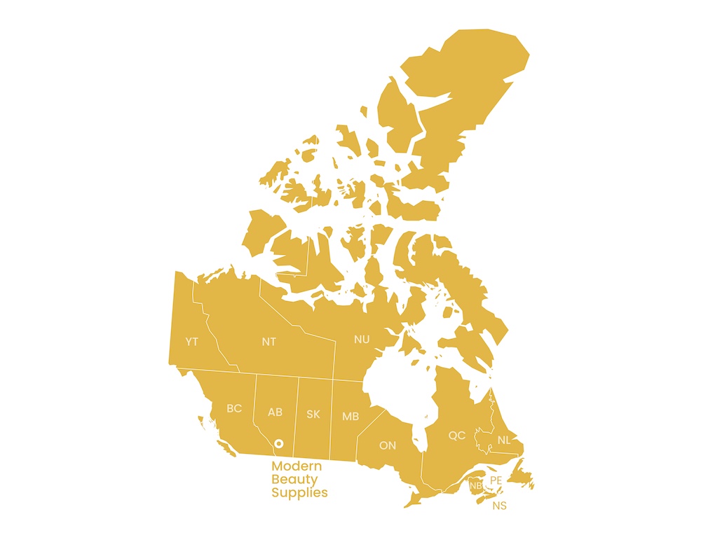 Milbon Canadian Distributor territories